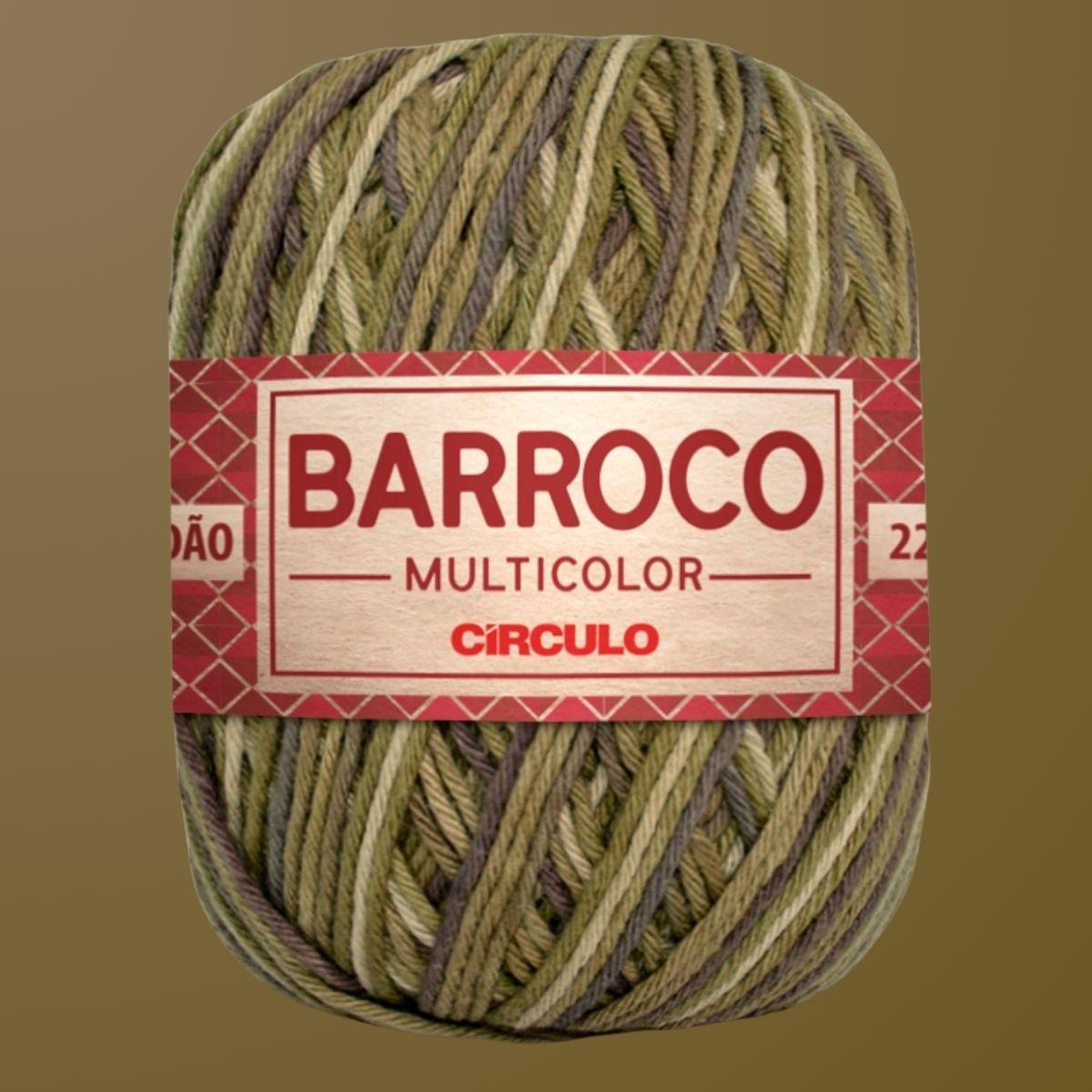 Barbante Barroco Círculo Multicolor 4/6 200g com 226m - Palácio da Arte