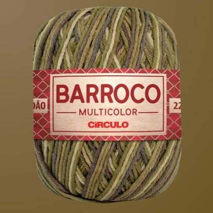 Barbante Barroco Círculo Multicolor 4/6 200g com 226m - Palácio da Arte