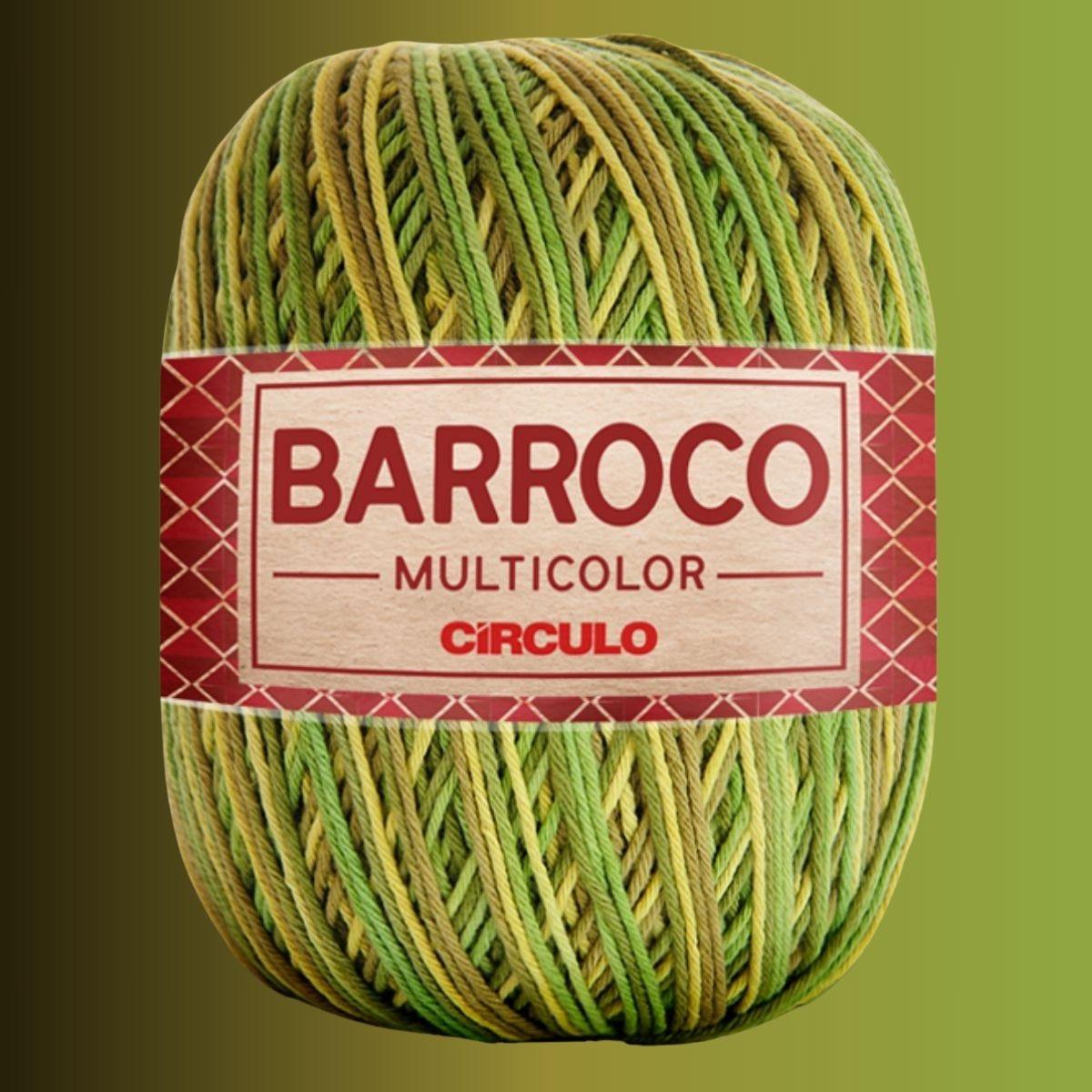 Barbante Barroco Círculo Multicolor 4/6 200g com 226m - Palácio da Arte