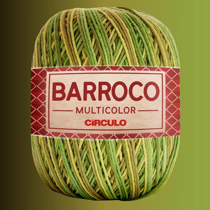 Barbante Barroco Círculo Multicolor 4/6 200g com 226m - Palácio da Arte