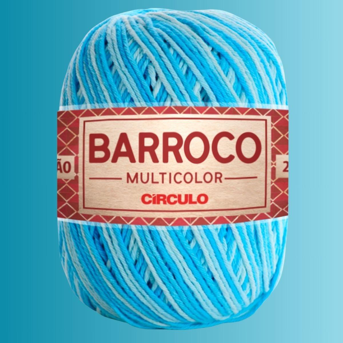 Barbante Barroco Círculo Multicolor 4/6 200g com 226m - Palácio da Arte