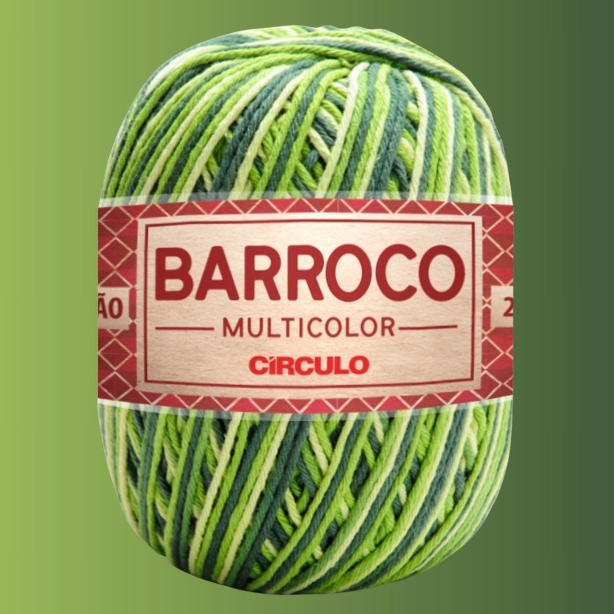 Barbante Barroco Círculo Multicolor 4/6 200g com 226m - Palácio da Arte