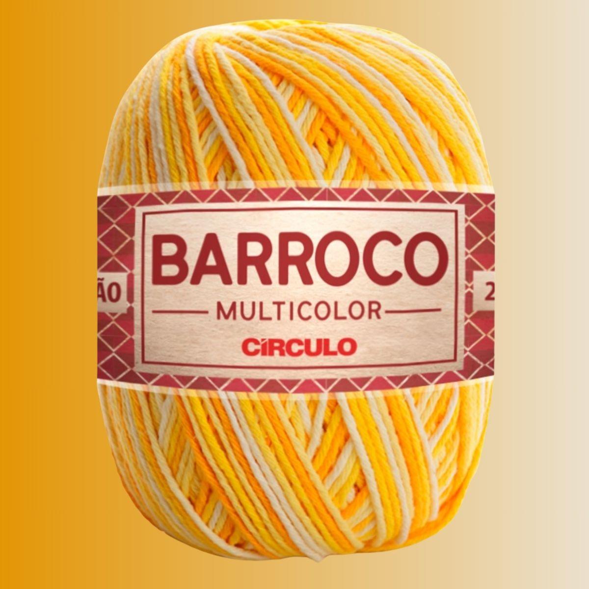 Barbante Barroco Círculo Multicolor 4/6 200g com 226m - Palácio da Arte