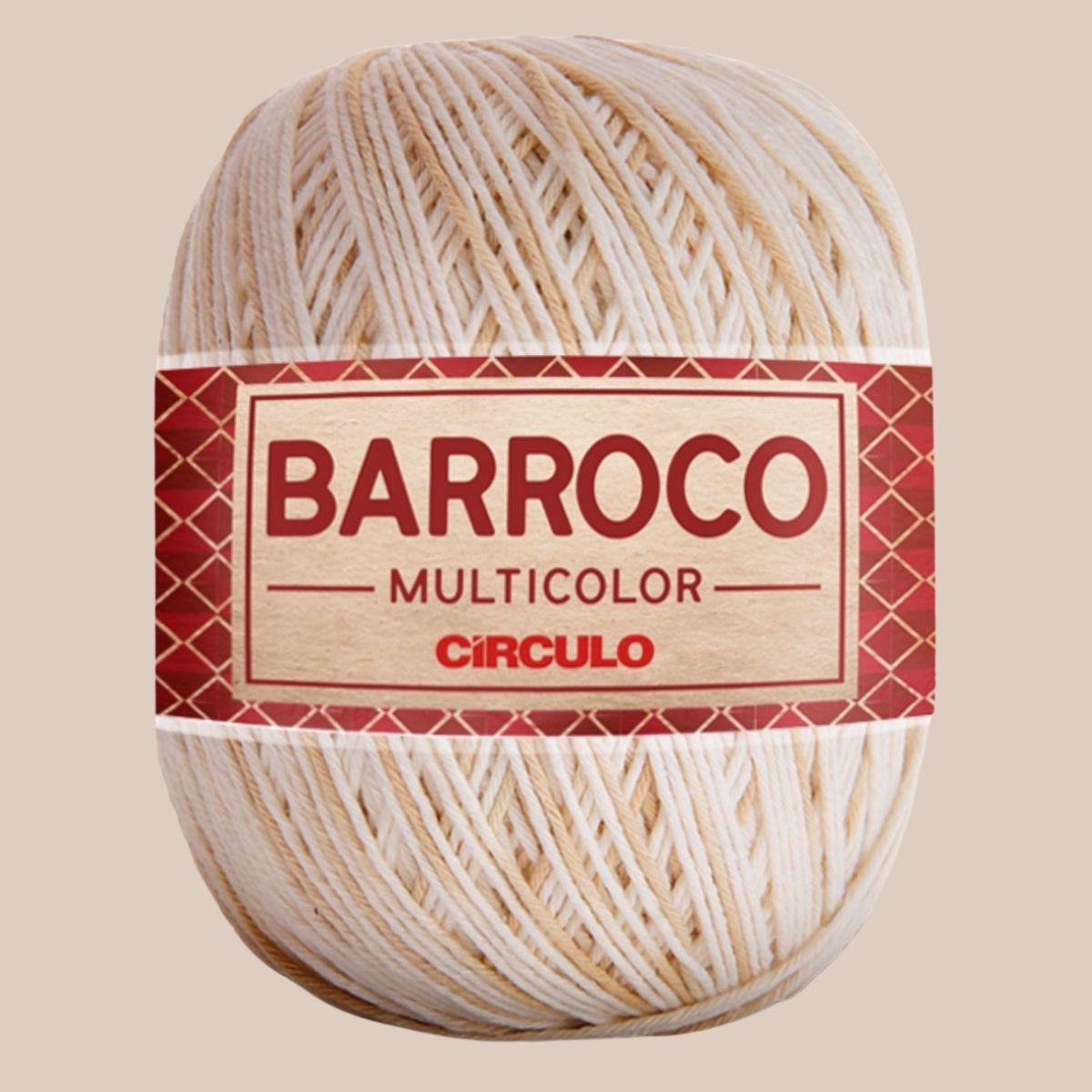 Barbante Barroco Círculo Multicolor 4/6 200g com 226m - Palácio da Arte