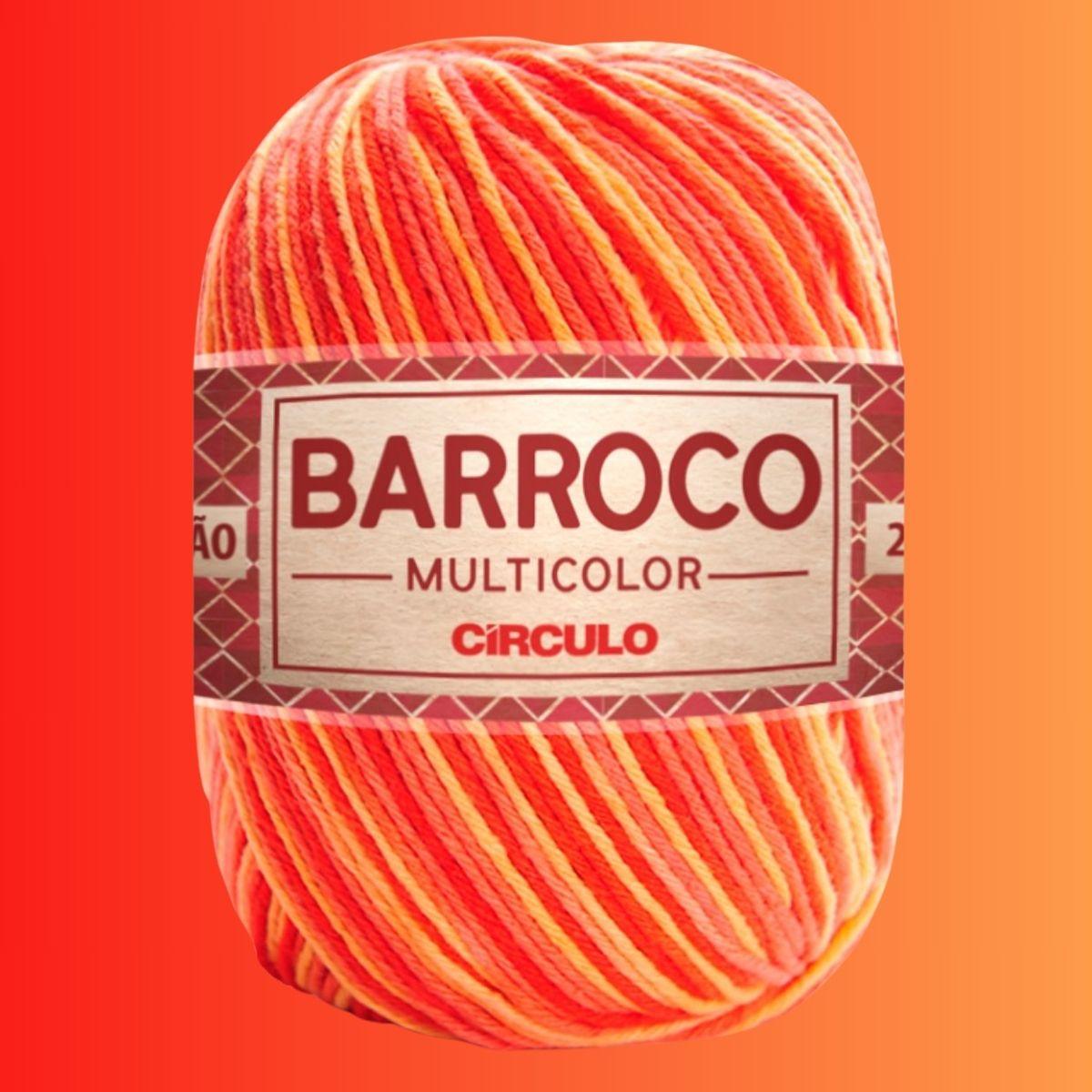 Barbante Barroco Círculo Multicolor 4/6 200g com 226m - Palácio da Arte