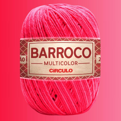Barbante Barroco Círculo Multicolor 4/6 200g com 226m - Palácio da Arte