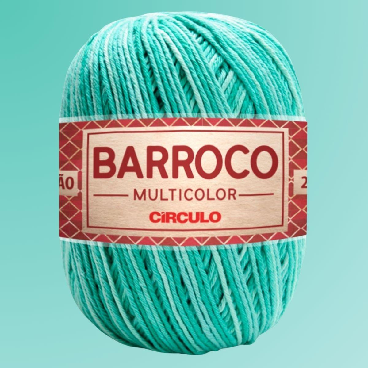 Barbante Barroco Círculo Multicolor 4/6 200g com 226m - Palácio da Arte