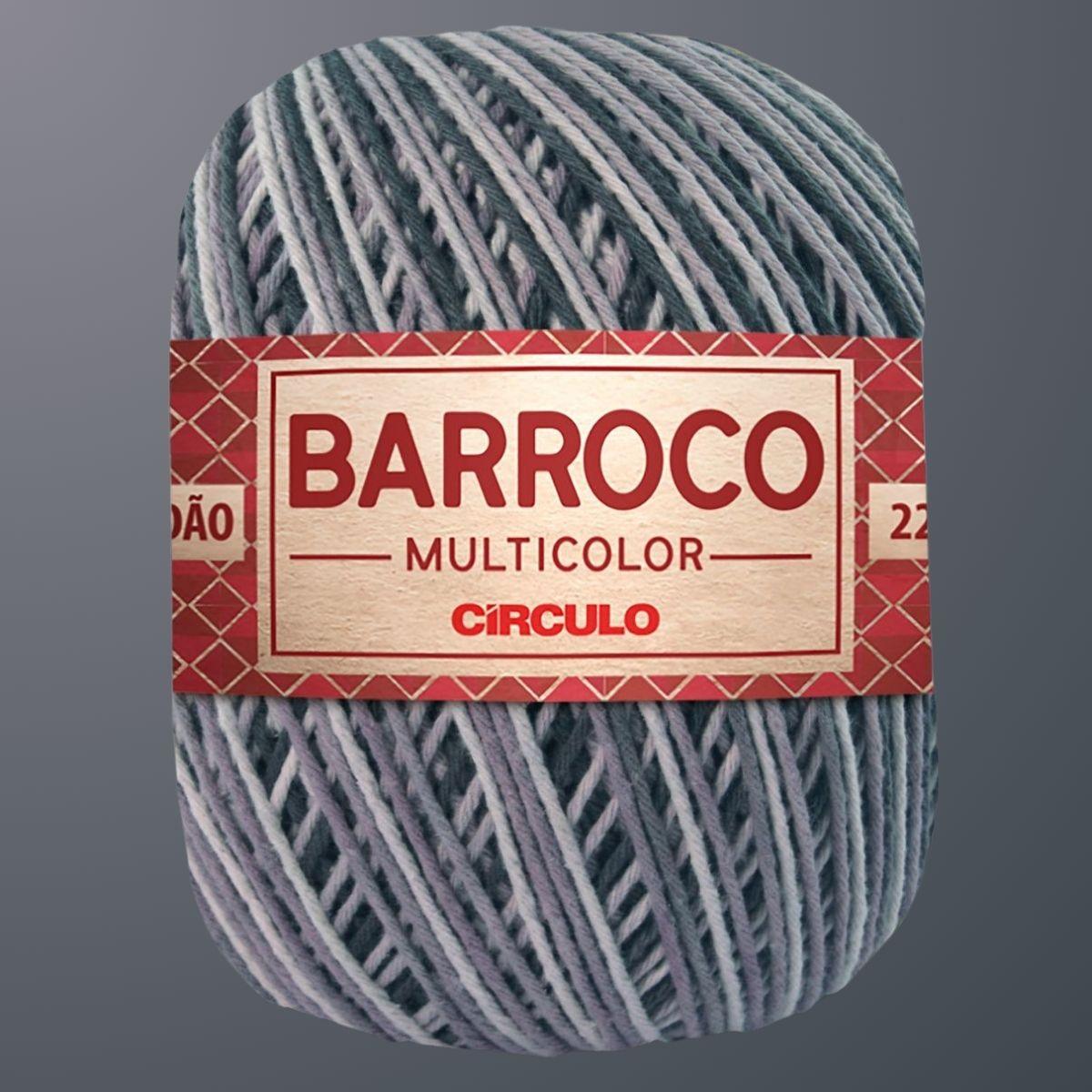 Barbante Barroco Círculo Multicolor 4/6 200g com 226m - Palácio da Arte