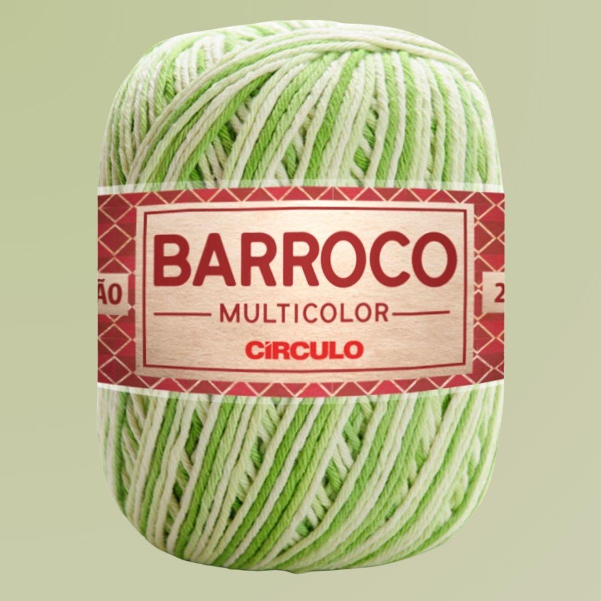 Barbante Barroco Círculo Multicolor 4/6 200g com 226m - Palácio da Arte