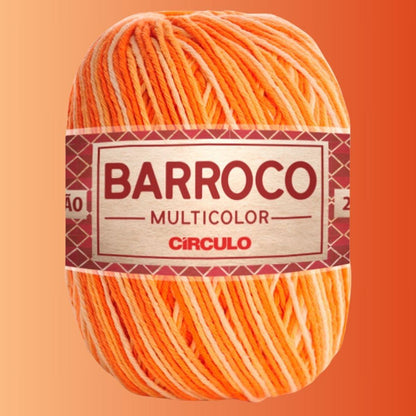 Barbante Barroco Círculo Multicolor 4/6 200g com 226m - Palácio da Arte