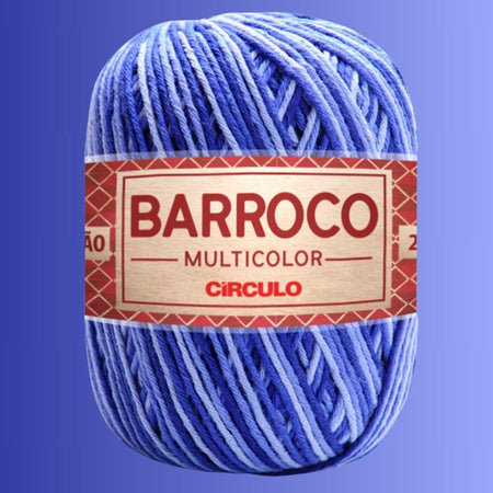 Barbante Barroco Círculo Multicolor 4/6 200g com 226m - Palácio da Arte