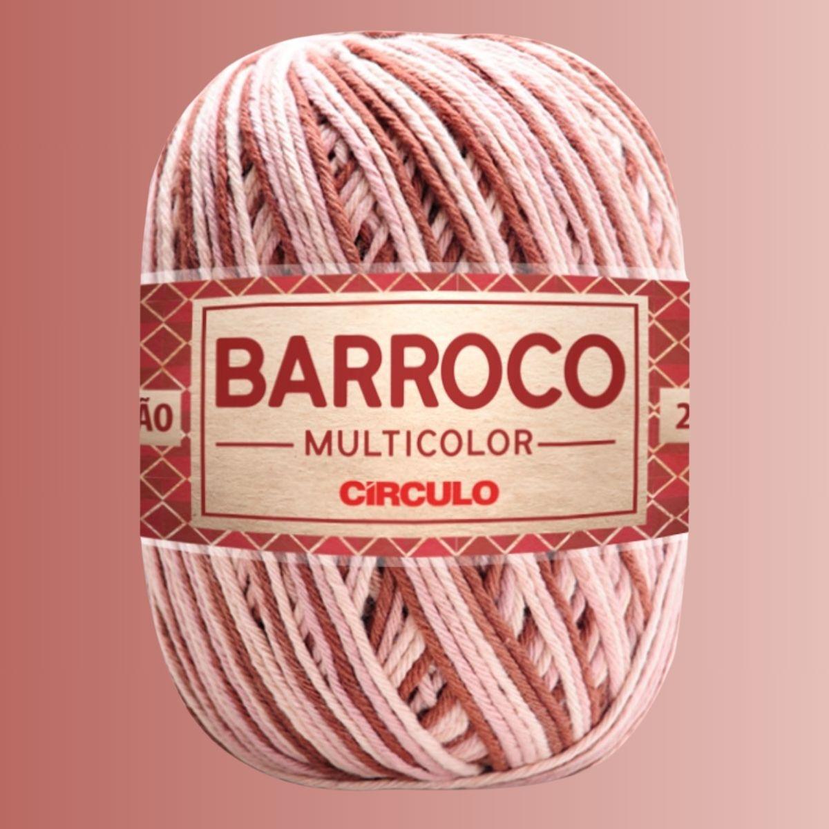 Barbante Barroco Círculo Multicolor 4/6 200g com 226m - Palácio da Arte