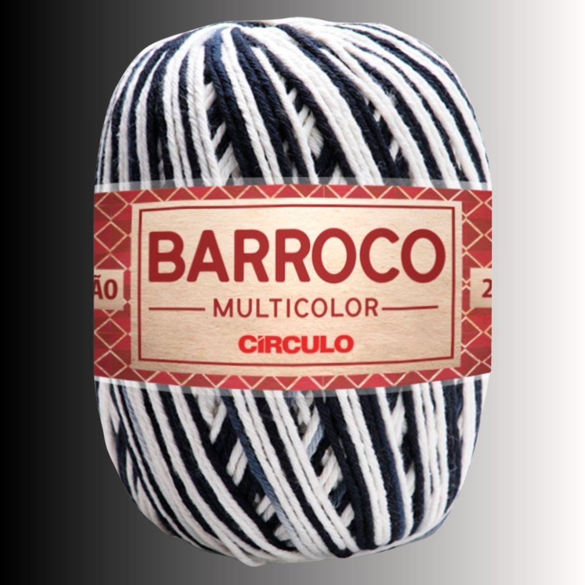 Barbante Barroco Círculo Multicolor 4/6 200g com 226m - Palácio da Arte