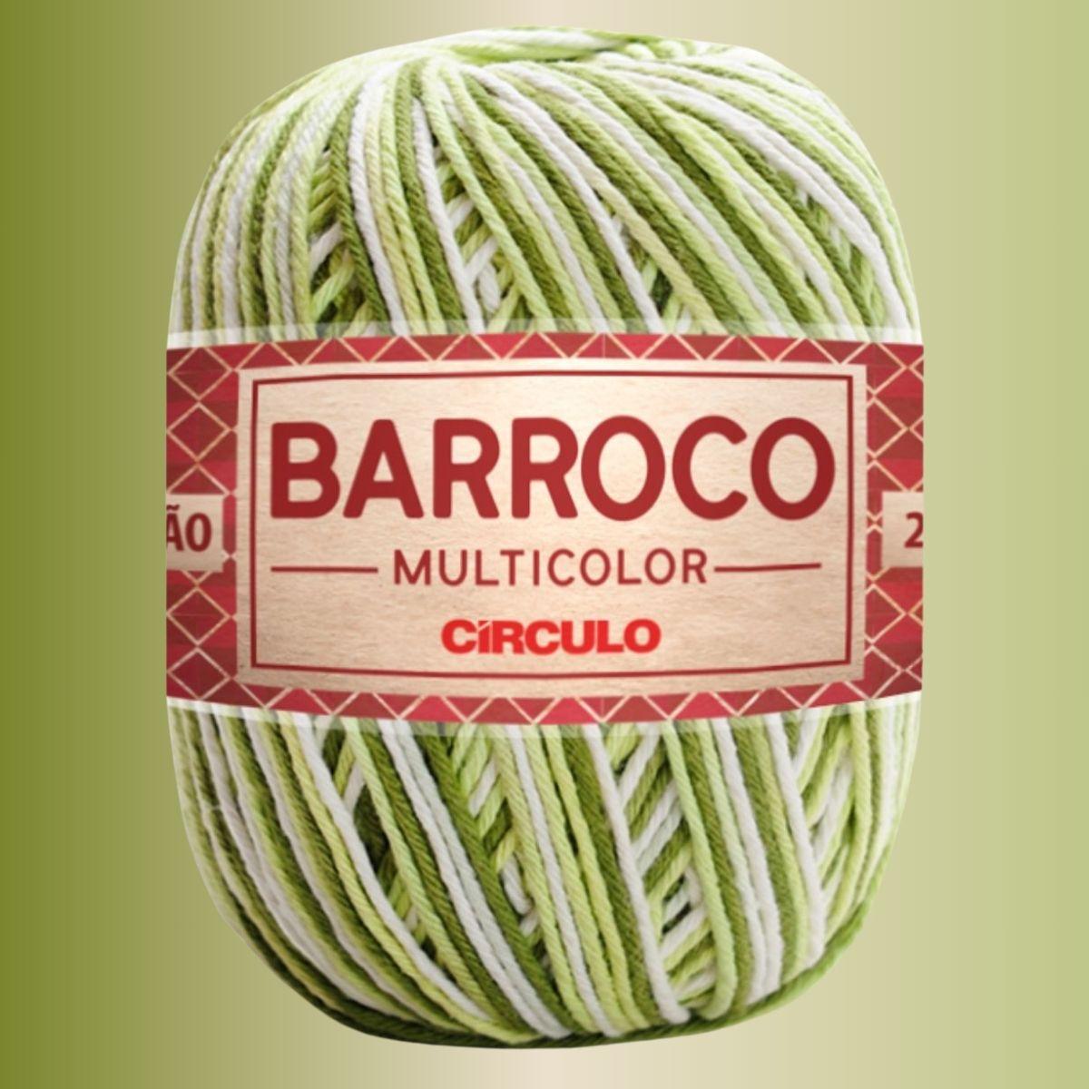 Barbante Barroco Círculo Multicolor 4/6 200g com 226m - Palácio da Arte