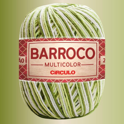 Barbante Barroco Círculo Multicolor 4/6 200g com 226m - Palácio da Arte