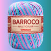 Barbante Barroco Círculo Multicolor 4/6 200g com 226m - Palácio da Arte