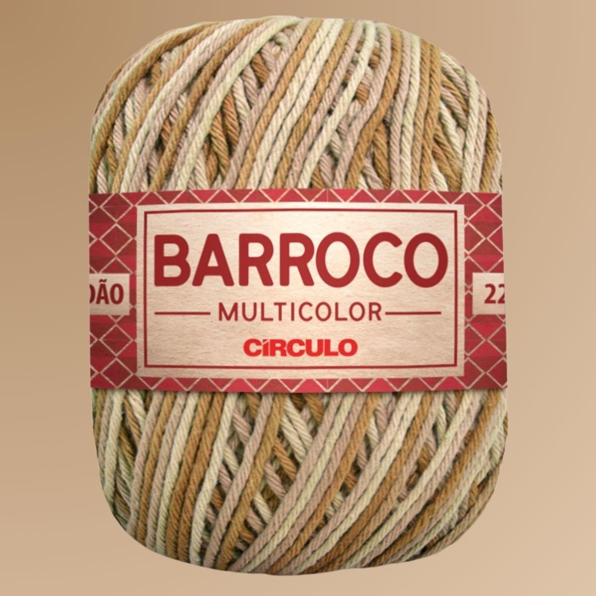 Barbante Barroco Círculo Multicolor 4/6 200g com 226m - Palácio da Arte