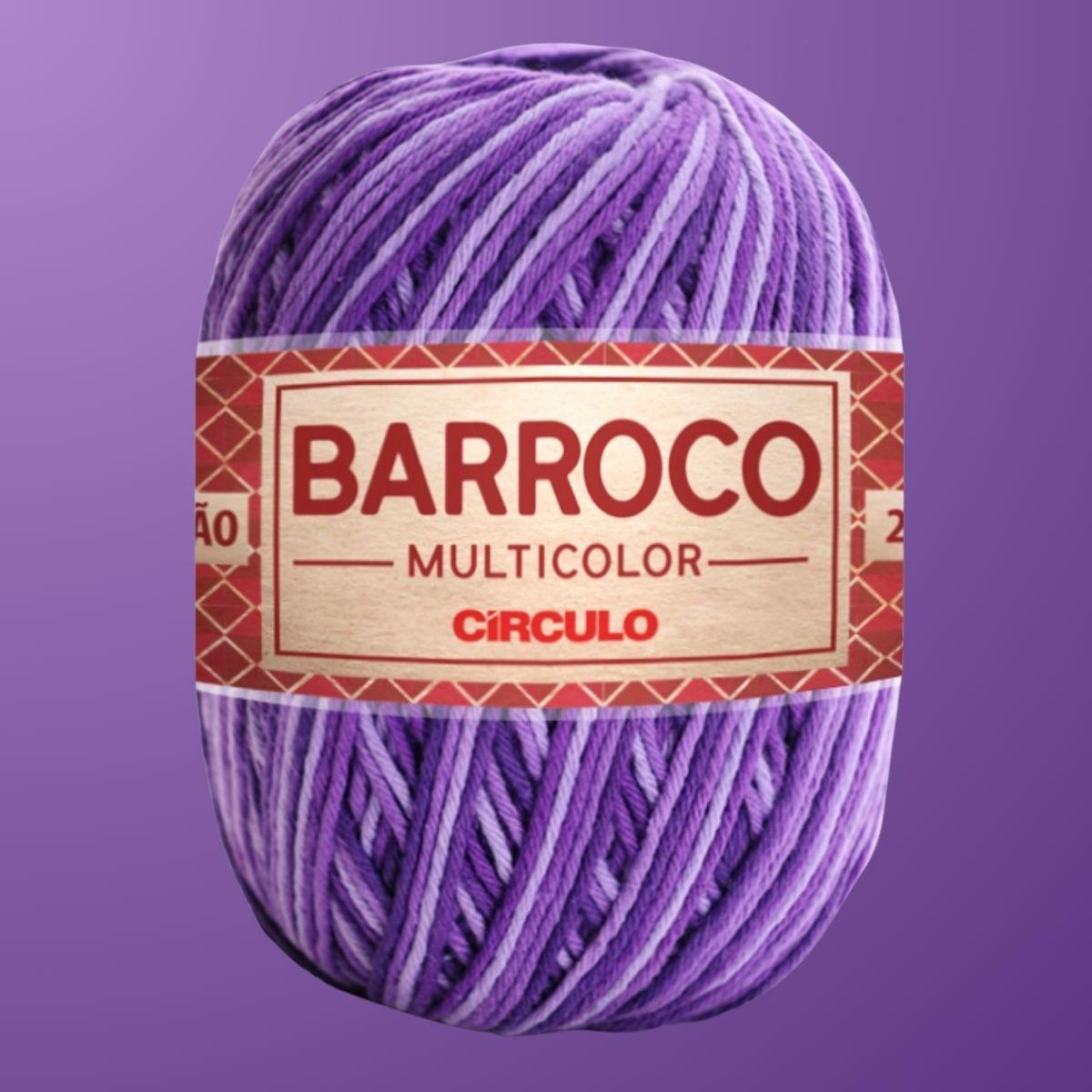 Barbante Barroco Círculo Multicolor 4/6 200g com 226m - Palácio da Arte