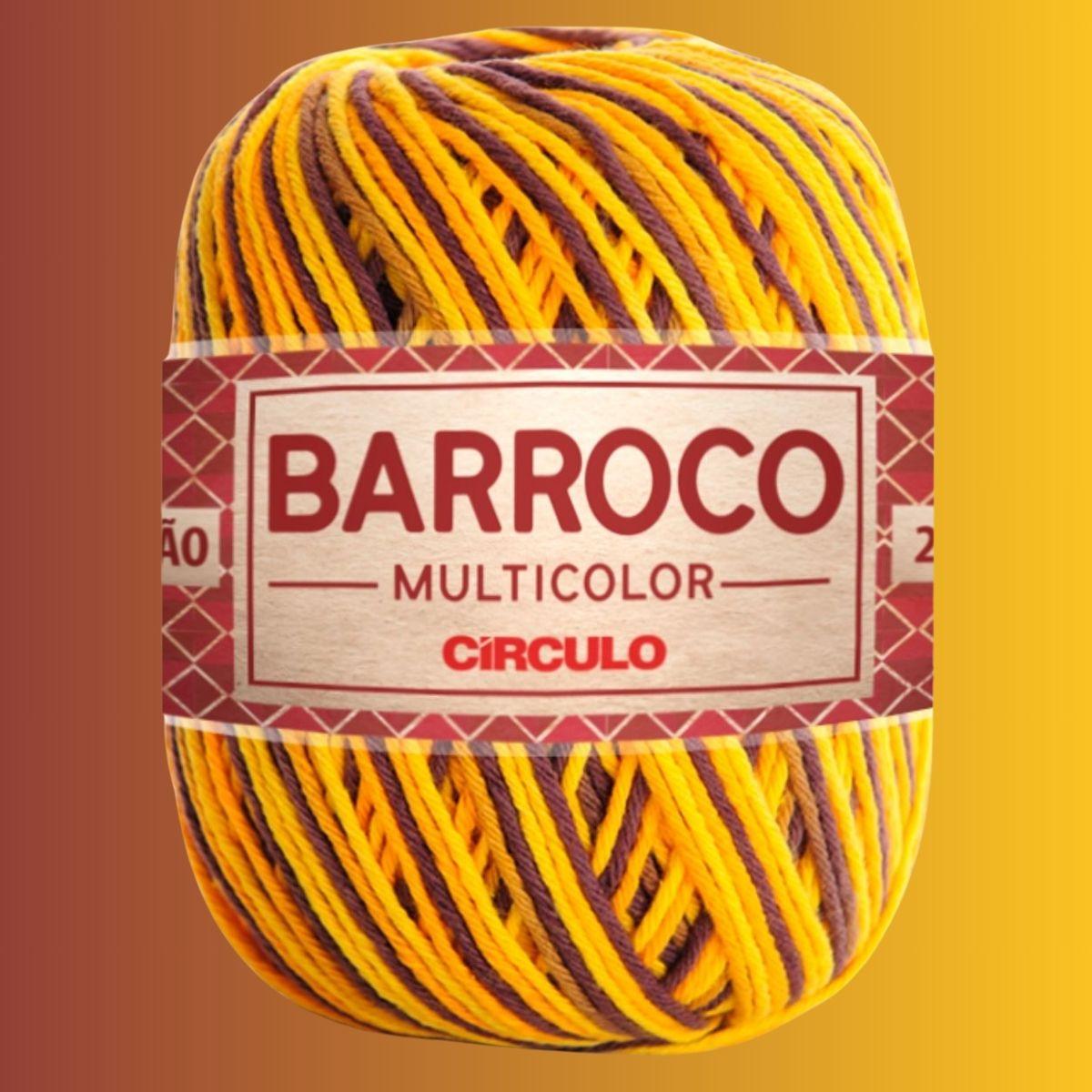 Barbante Barroco Círculo Multicolor 4/6 200g com 226m - Palácio da Arte