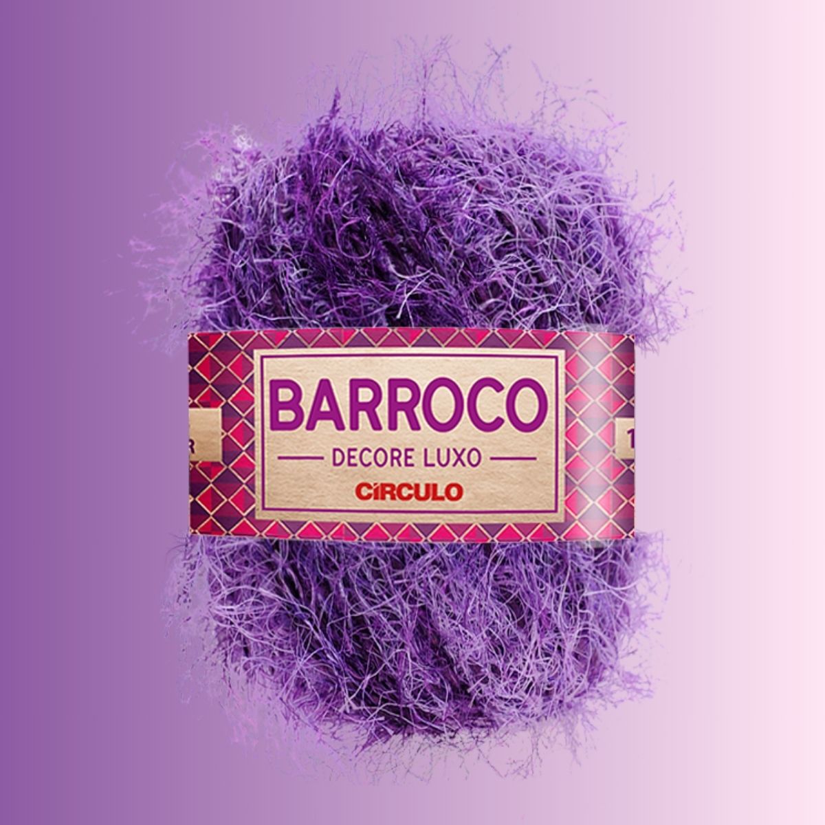 Barbante Barroco Decore Luxo Círculo 180m e 250g Multicolors - Palácio da Arte