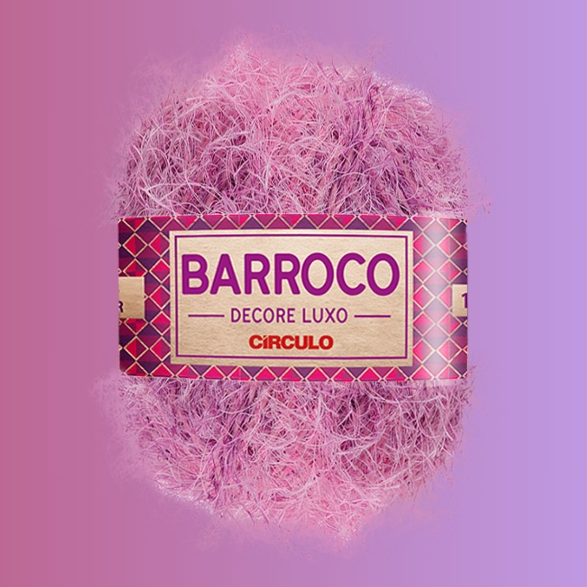 Barbante Barroco Decore Luxo Círculo 180m e 250g Multicolors - Palácio da Arte
