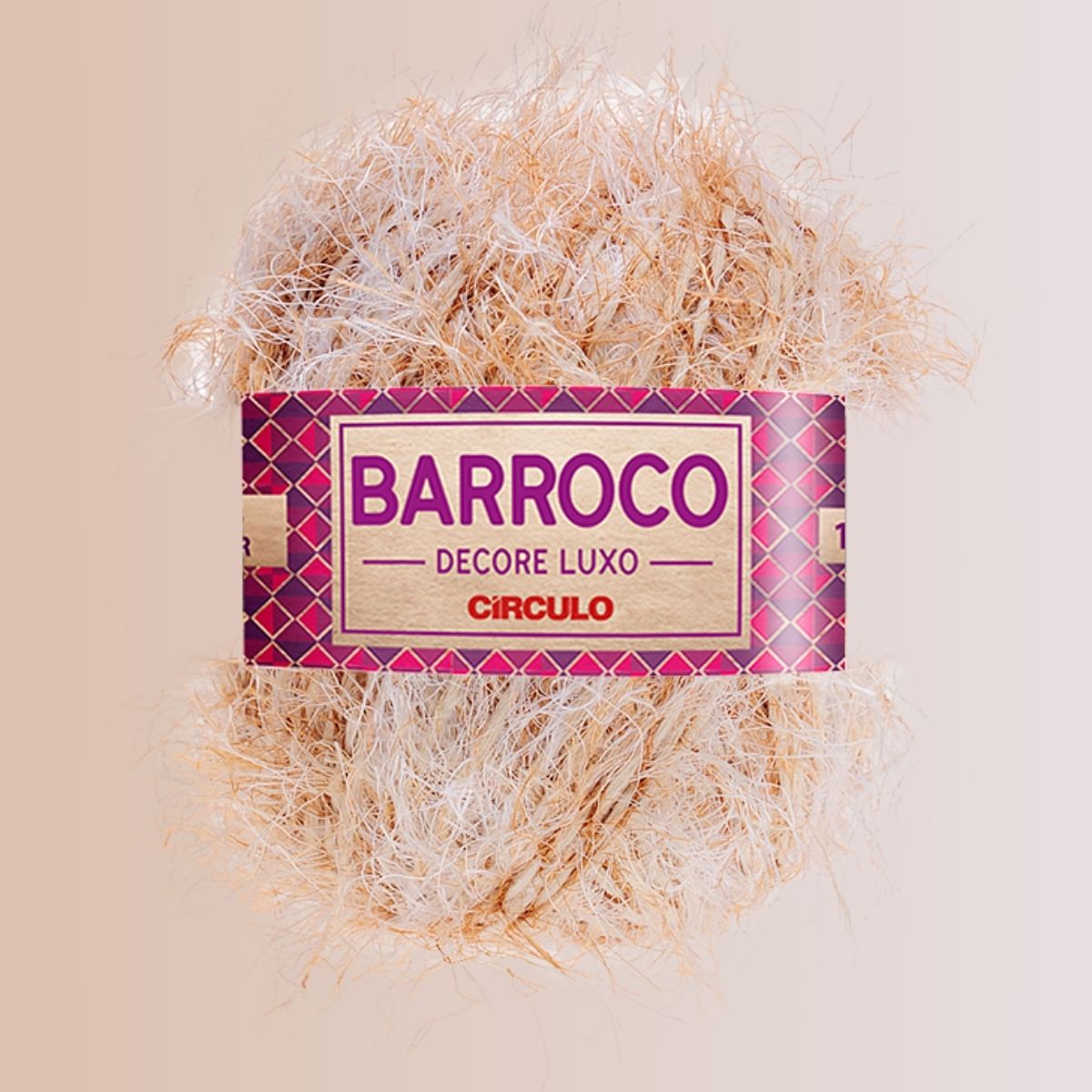 Barbante Barroco Decore Luxo Círculo 180m e 250g Multicolors - Palácio da Arte