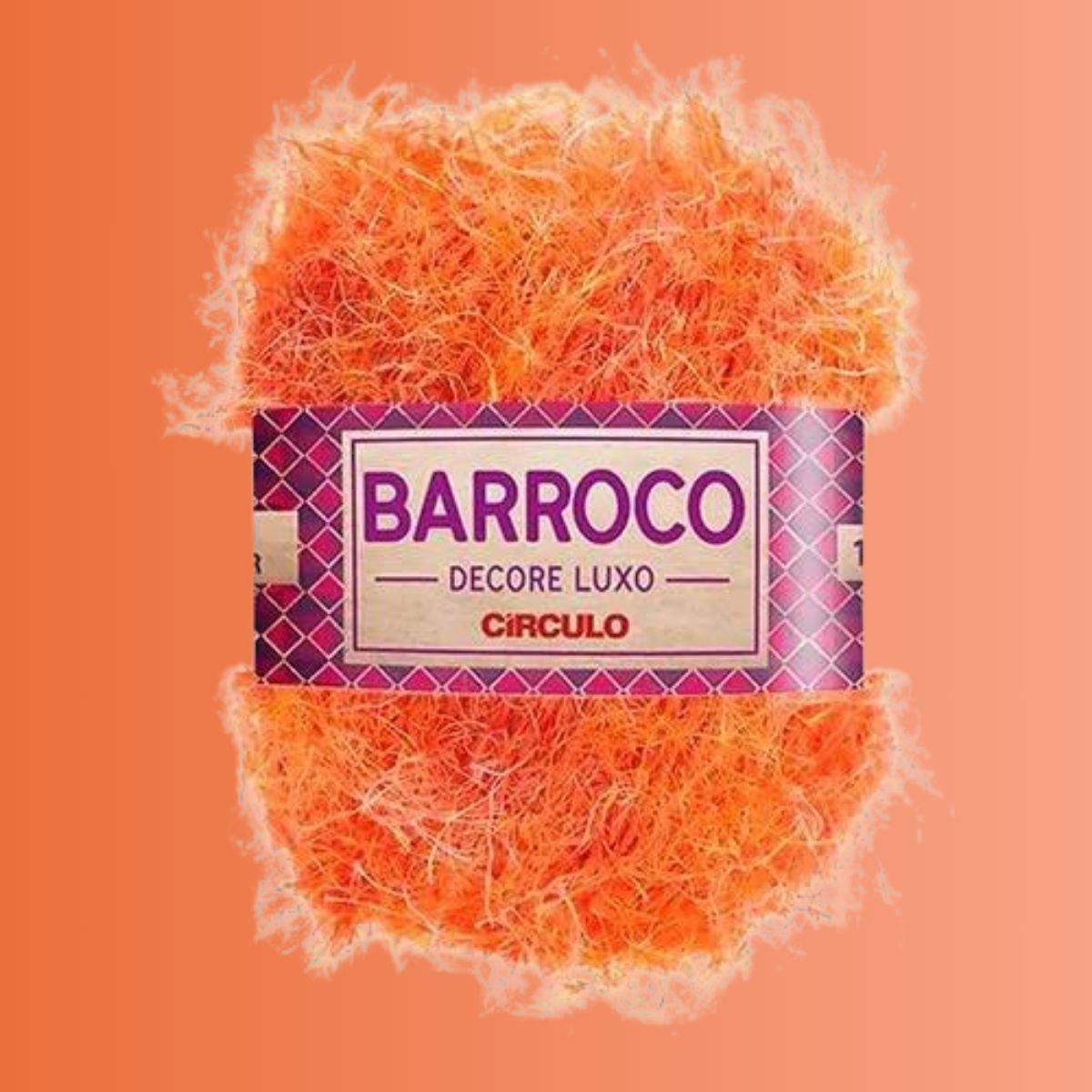 Barbante Barroco Decore Luxo Círculo 180m e 250g Multicolors - Palácio da Arte