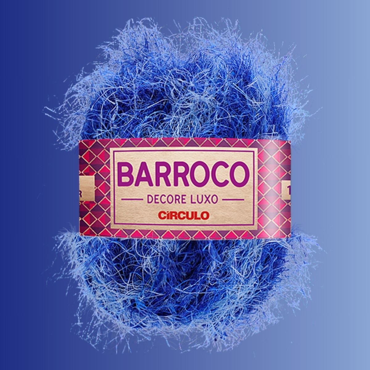 Barbante Barroco Decore Luxo Círculo 180m e 250g Multicolors - Palácio da Arte