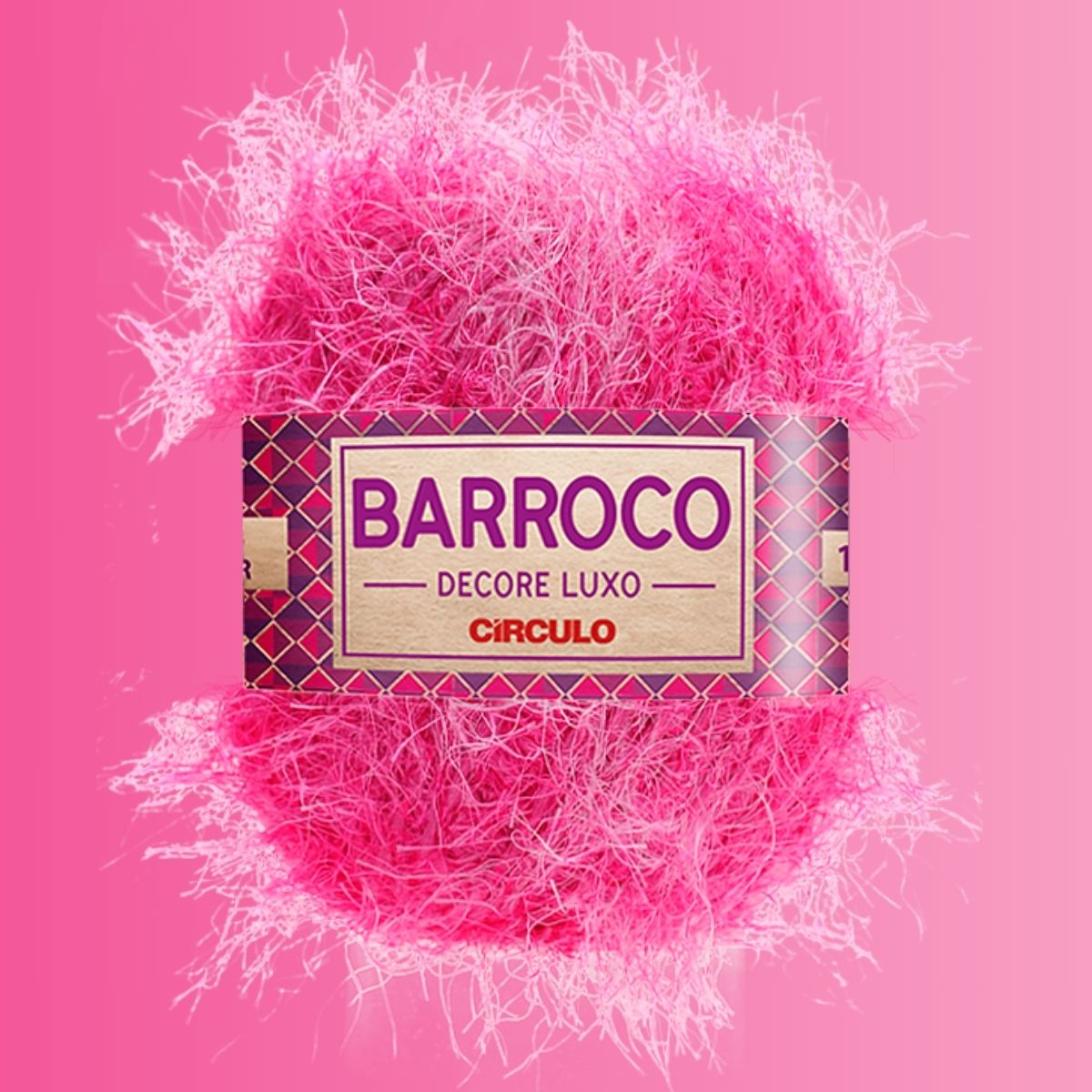 Barbante Barroco Decore Luxo Círculo 180m e 250g Multicolors - Palácio da Arte