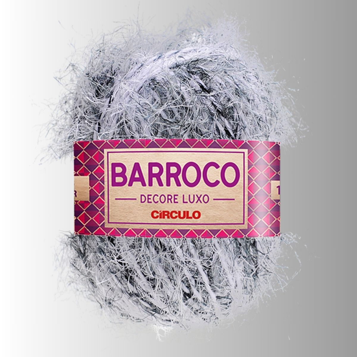 Barbante Barroco Decore Luxo Círculo 180m e 250g Multicolors - Palácio da Arte
