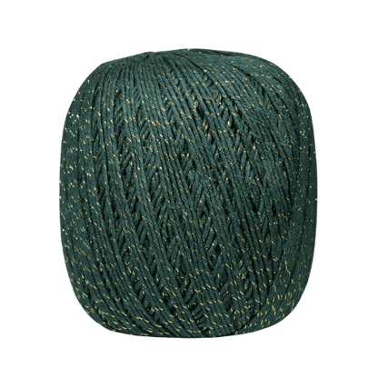 Barbante Euroroma 6 Brilho Dourado 400g 4/6 com 406m - Palácio da Arte