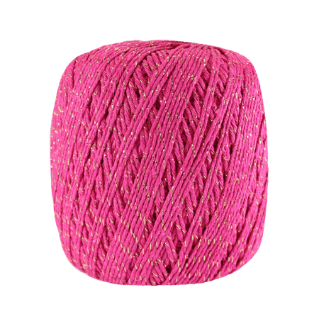 Barbante Euroroma 6 Brilho Dourado 400g 4/6 com 406m - Palácio da Arte