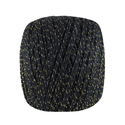 Barbante Euroroma 6 Brilho Dourado 400g 4/6 com 406m - Palácio da Arte