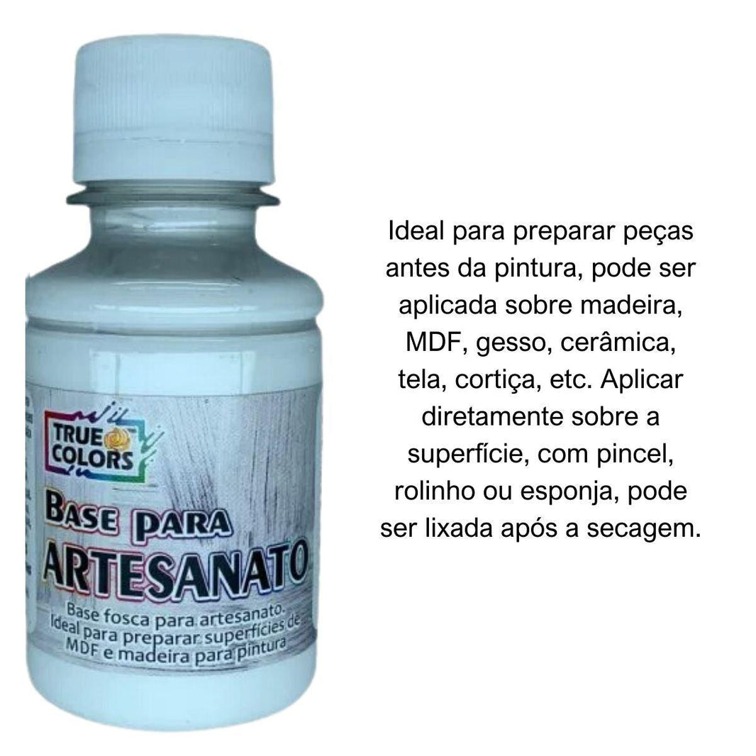 Base Acrilica para Artesanato 100ml True Colors - Palácio da Arte