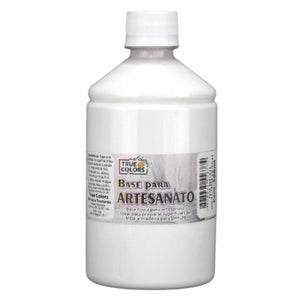 Base Acrilica para Artesanato 500ml True Colors - Palácio da Arte