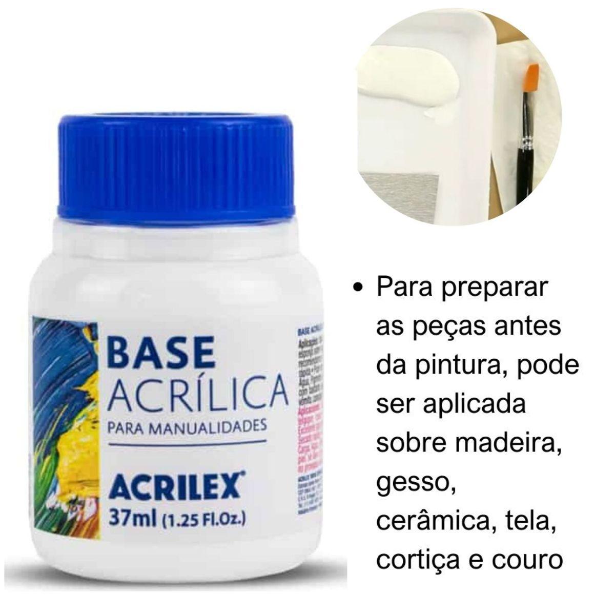 Base Acrílica para Artesanato Acrilex 37ml - Palácio da Arte