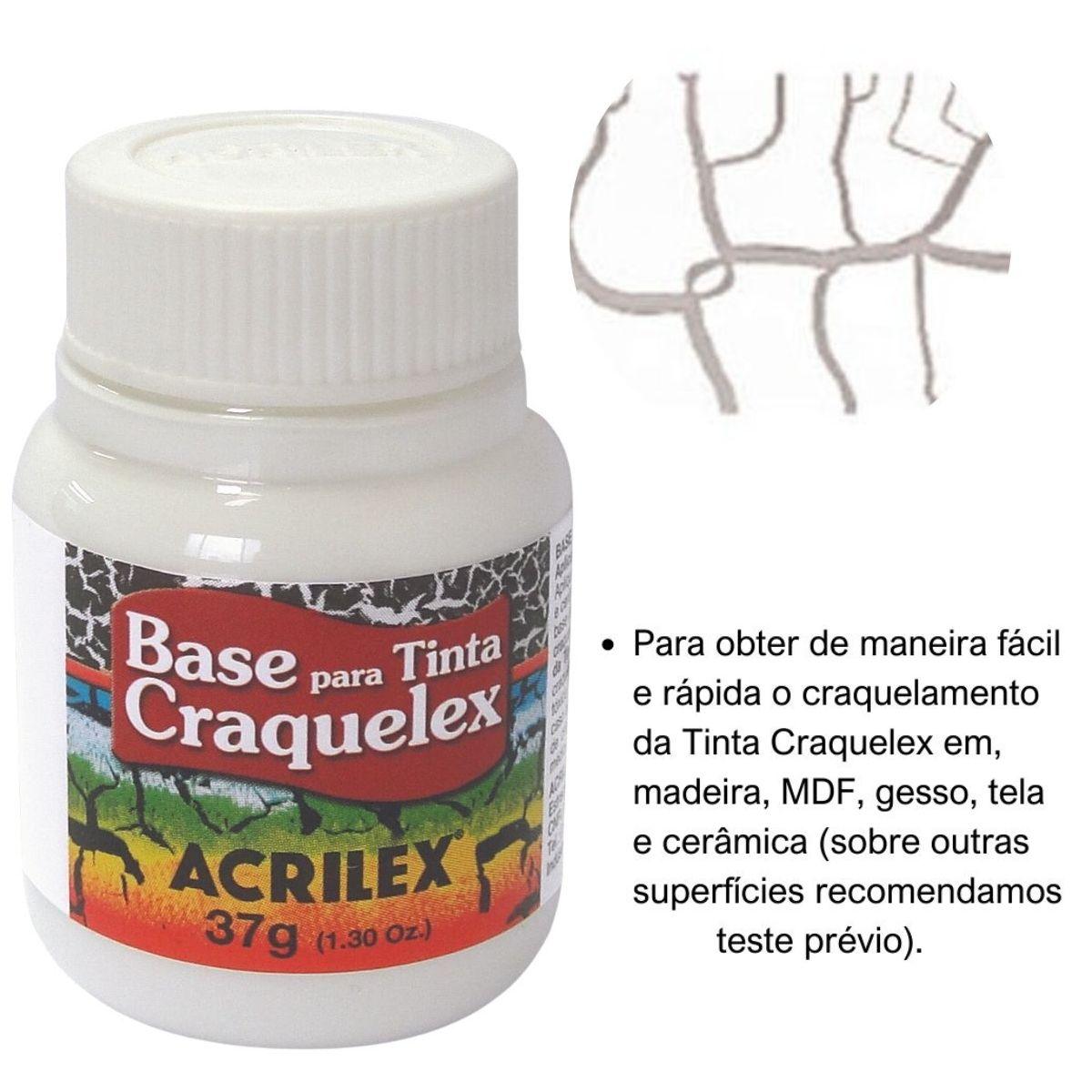 Base para Tinta Craquelex Acrilex 37ml - Palácio da Arte