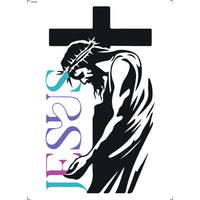 Transfer Têxtil 20x27,5cm TTR6-099 Jesus Crucificado