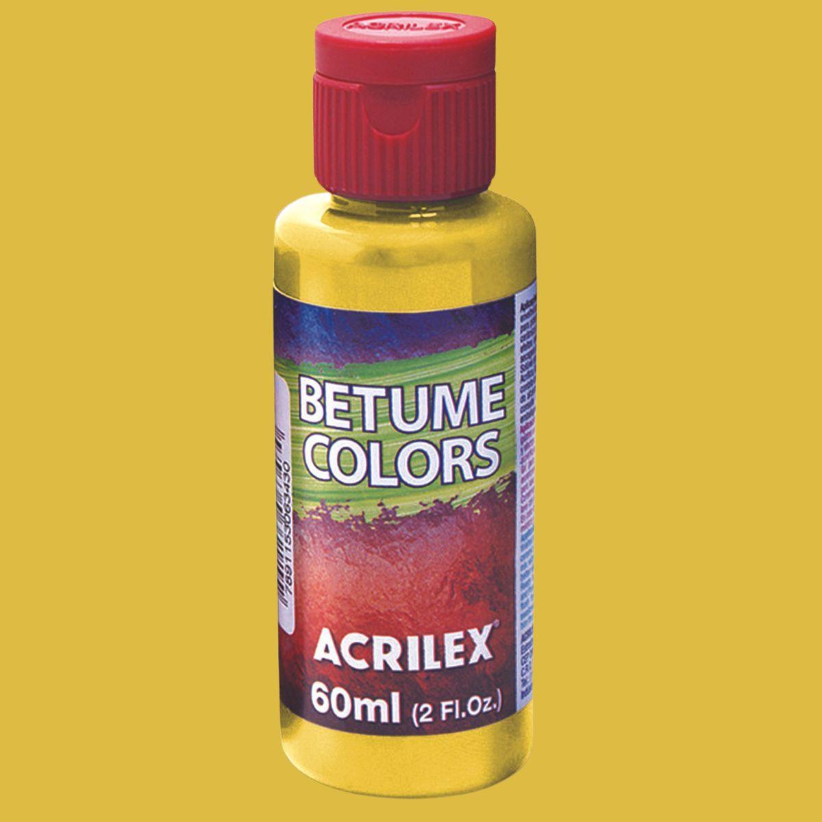 Betume Colors Acrilex 60ml Tinta Envelhecedora - Palácio da Arte