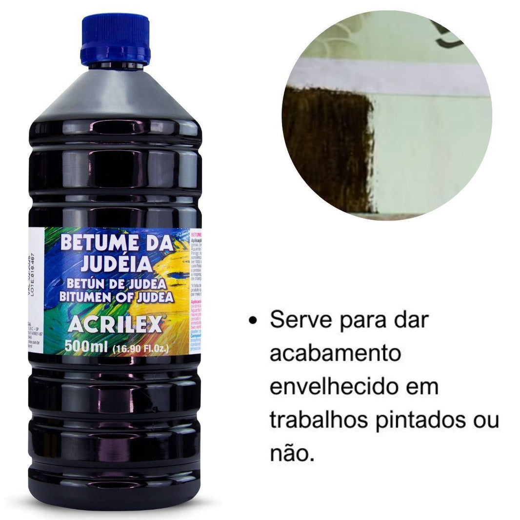 Betume da Judéia Acrilex 500ml - Palácio da Arte