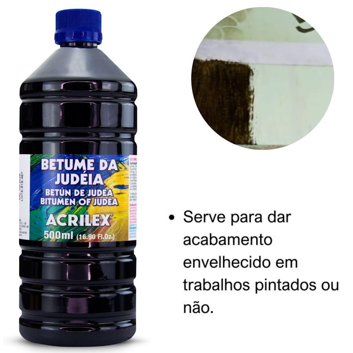 Betume da Judéia Acrilex 500ml - Palácio da Arte