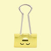 Binder Clips Prendedores de Papel CIS 19mm Emojis Tons Pastéis - Palácio da Arte