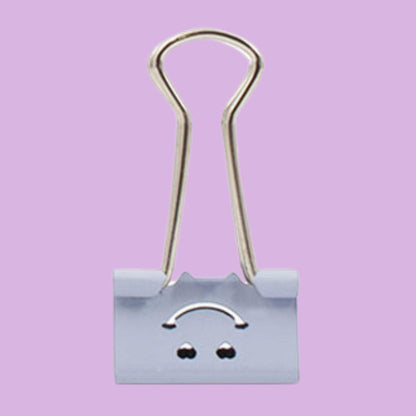 Binder Clips Prendedores de Papel CIS 19mm Emojis Tons Pastéis - Palácio da Arte
