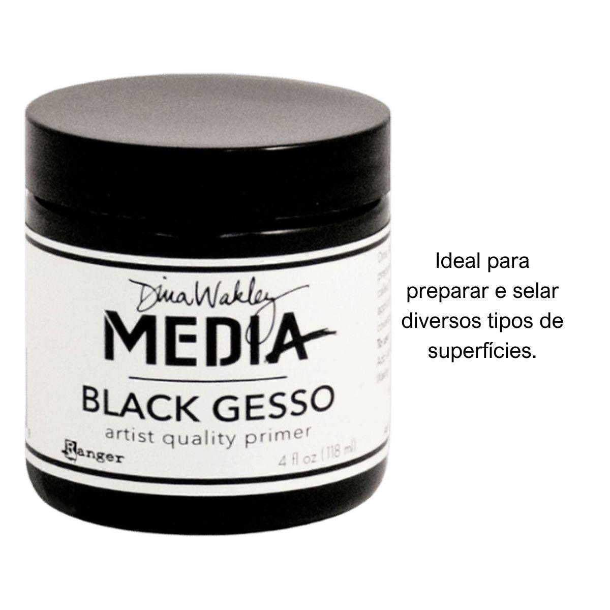 Black Gesso Ranger 118ml Primer Preto - Palácio da Arte