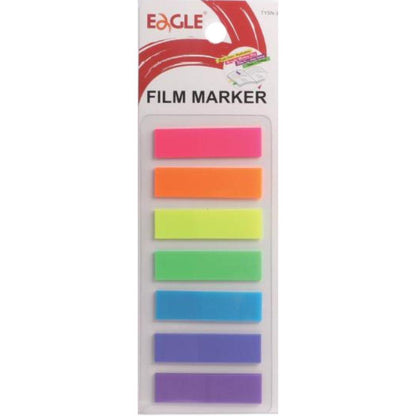 Bloco Adesivo Pet Sticky Notes Post it Eagle TYSN31 7 Cores - Palácio da Arte