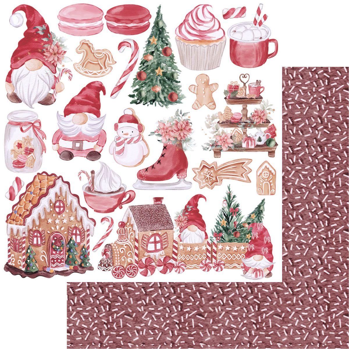 Bloco de Papel Litoarte SBXVN-004 15x15cm Natal Mágico - Palácio da Arte