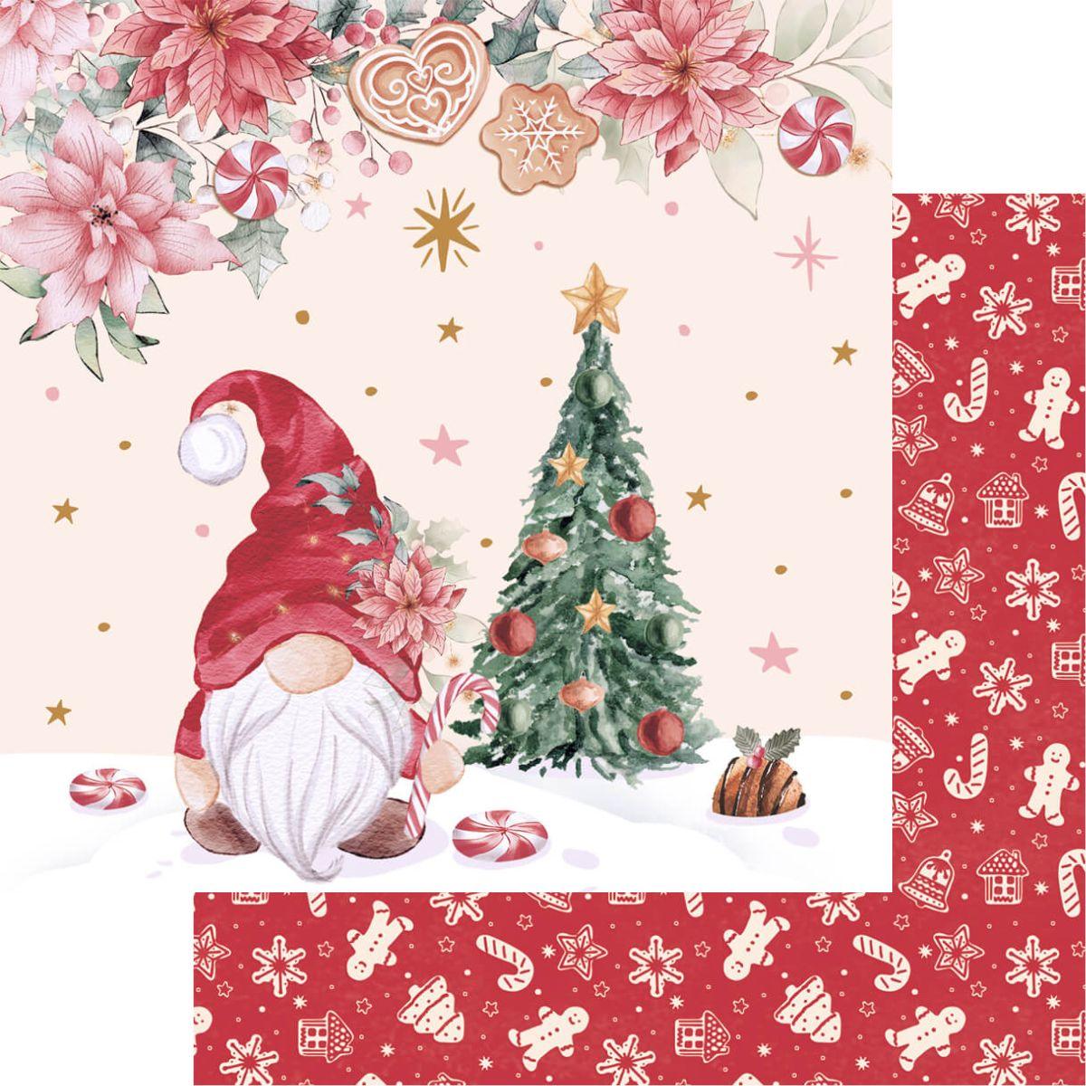 Bloco de Papel Litoarte SBXVN-004 15x15cm Natal Mágico - Palácio da Arte