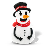 Boneco em Feltro Frosty Boneco de Neve Natal 24x31 Ponto a Ponto Santa Fé - Palácio da Arte