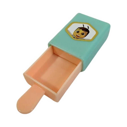 Borracha Escolar Sorvete Mágico Acrilex 7x3,5x2cm Colorida - Palácio da Arte