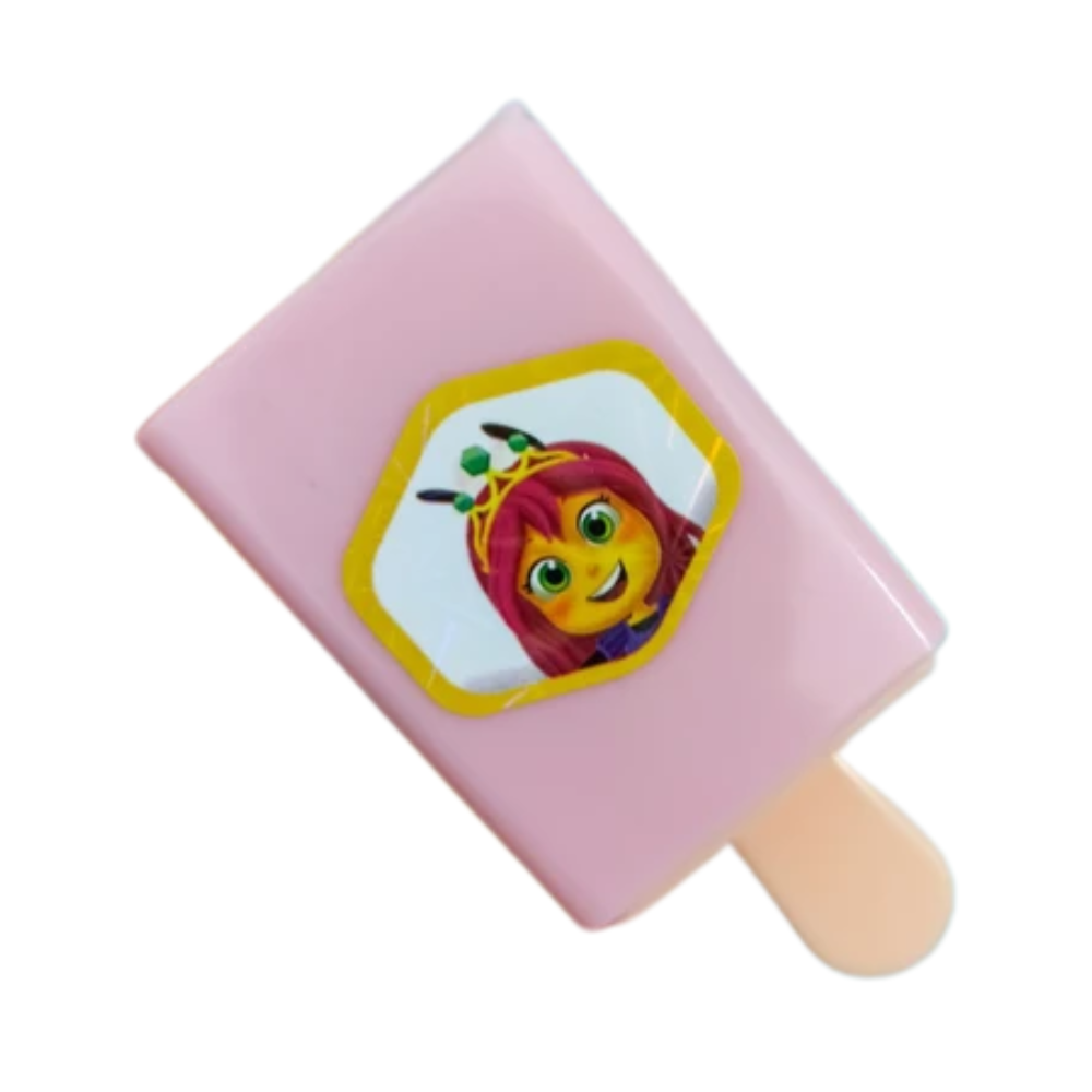 Borracha Escolar Sorvete Mágico Acrilex 7x3,5x2cm Colorida - Palácio da Arte